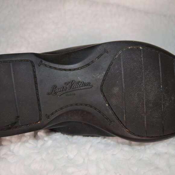 Louis Vuitton loafers men's size 7 Sorbonne style FLAWED please read - Picture 5 of 16